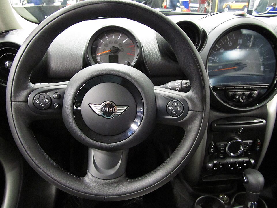 Interior Leather Steering Wheel